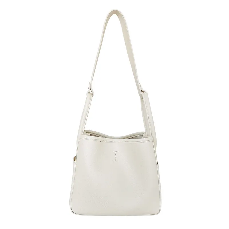 

Bag women's bag 2021 autumn/winter new fashion niche ladies one-shoulder bag PU small inner bag bucket bag