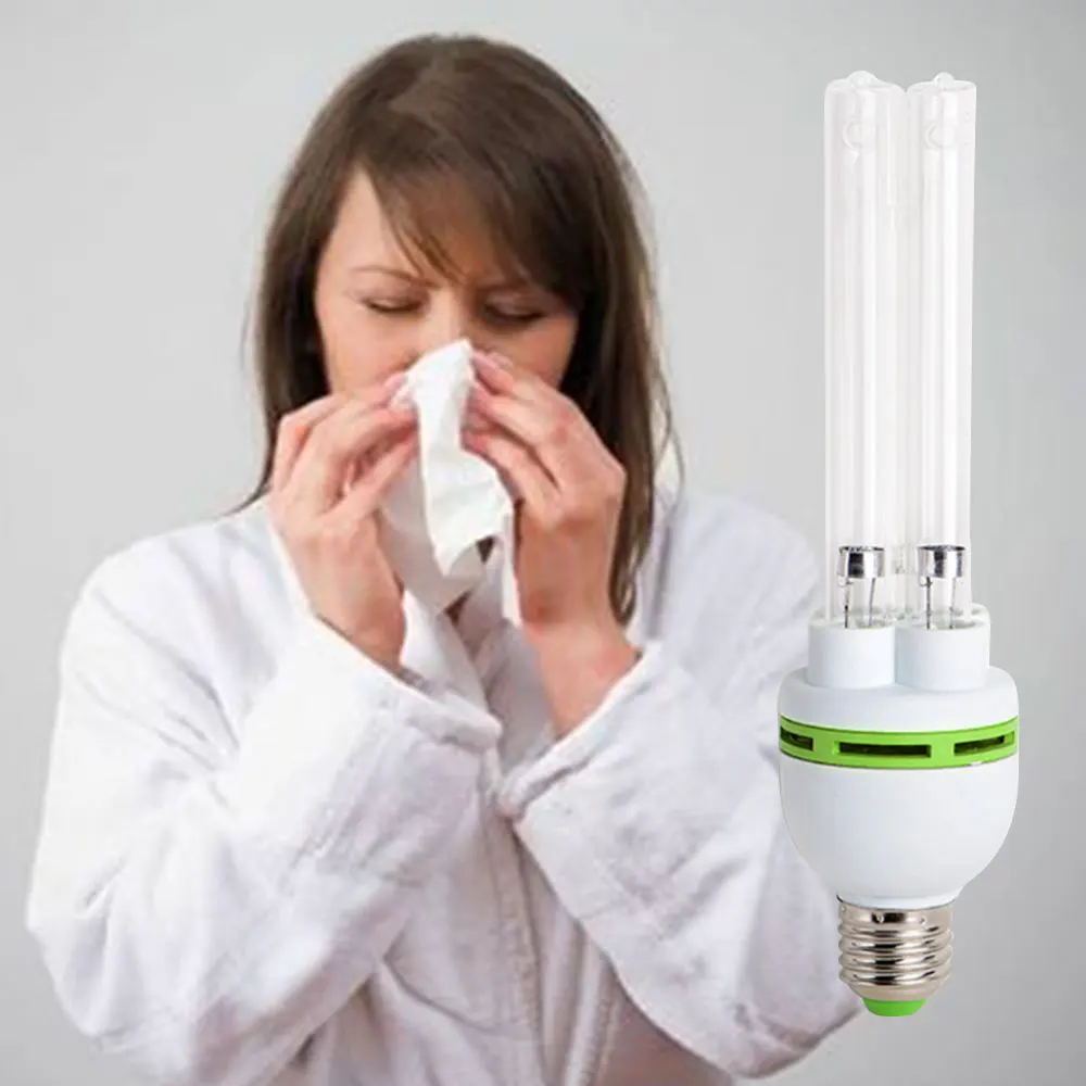 1 Pcs Uvc Ultraviolet Sterilizing Lamp Uv Lights E27 26w/25w/3w Bulb For Home Office Germicidal Fixtures | Лампы и освещение