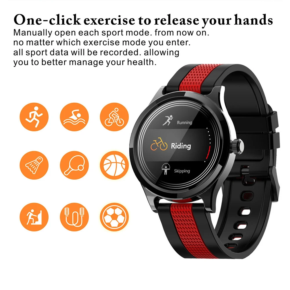 

Smart Watch Women IP68 WaterProof Fitness Bracelet Heart Rate Blood Pressure Health Tracker Smart Watch Men Smartwatch