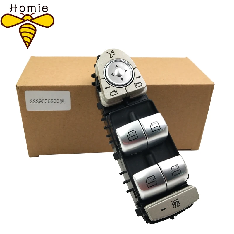 Новый высококачественный переключатель стеклоподъемника ПЕРЕДНЕЙ ДВЕРИ 2229056800/A