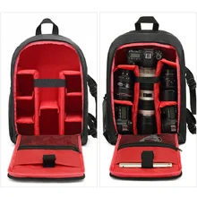 Waterproof DSLR Backpack Video Digital DSLR Camera Bag Multi-functional Outdoor Camera Photo Bag Case for Nikon Canon DSLR Lens