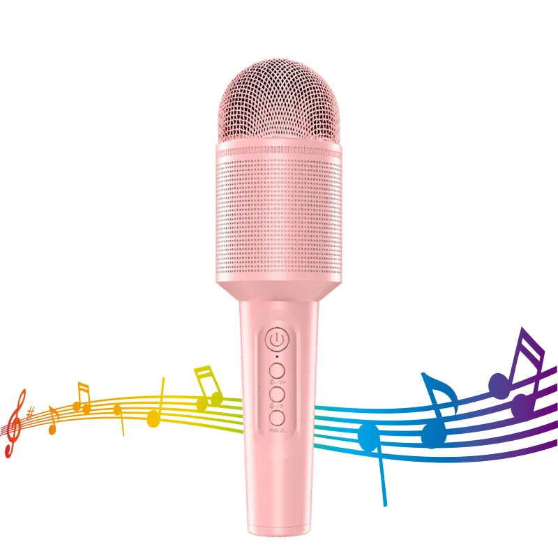 

Fivtek karaoke wireless microphone, portable handheld karaoke speaker machine with magic sound recording function, the best gift