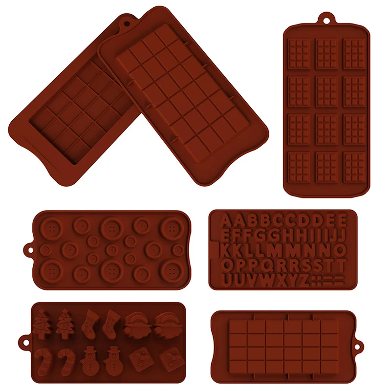 

Силиконовые формы для выпечки с креативным дизайном, алфавитная ложка, форма в рождественском стиле для шоколада, конфет, торта, помадки, ин...