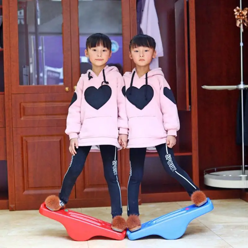 Детская балансировочная доска-качалка игрушки сенсорное тренировочное