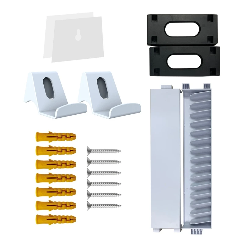 

R91A Wall Bracket Controller Holder Bracket Disk Rack Storage for PS5/X Series