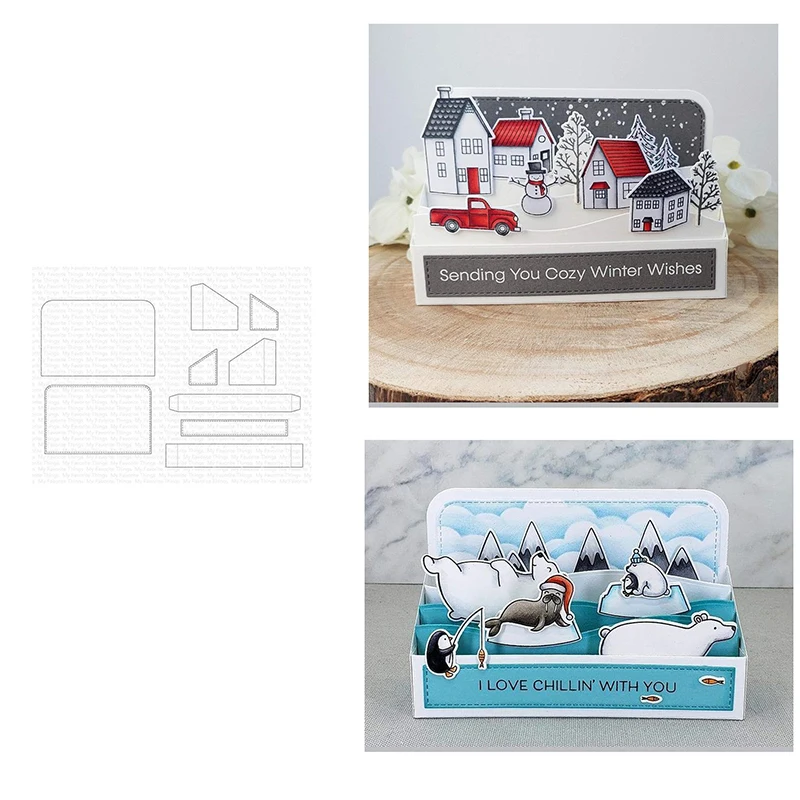 

Трехмерная штамповка для резки, Новое поступление 2021, формы «сделай сам», скрапбукинг, изготовление бумаги, режущие изделия, шаблон, карта р...