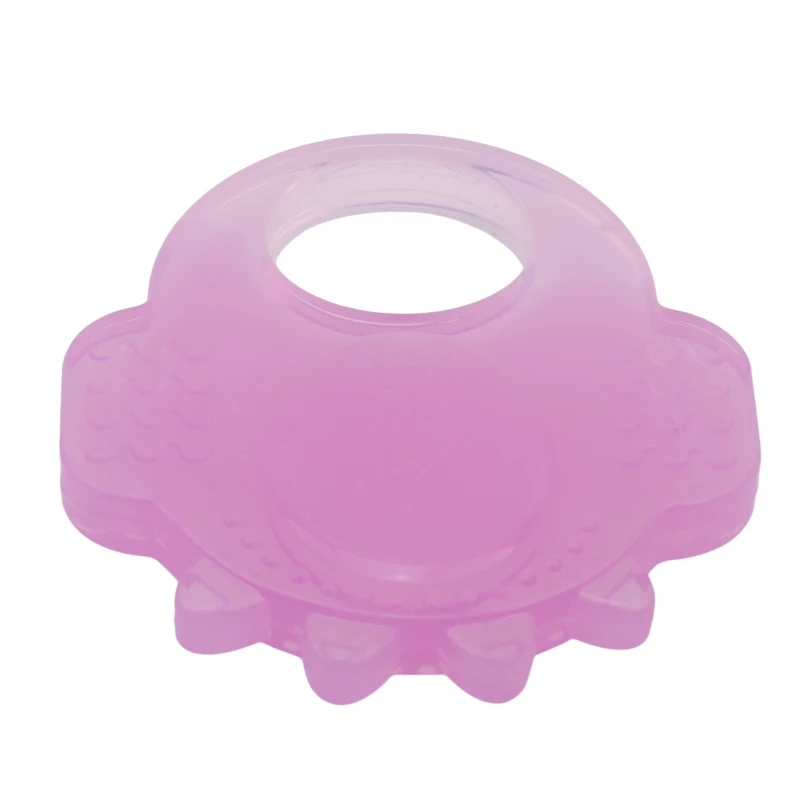 

Infant Cartoon Silica Gel Teether Baby Molar Chews Bite Toys Baby Teething Gel Pacifier Baby Teething Toys