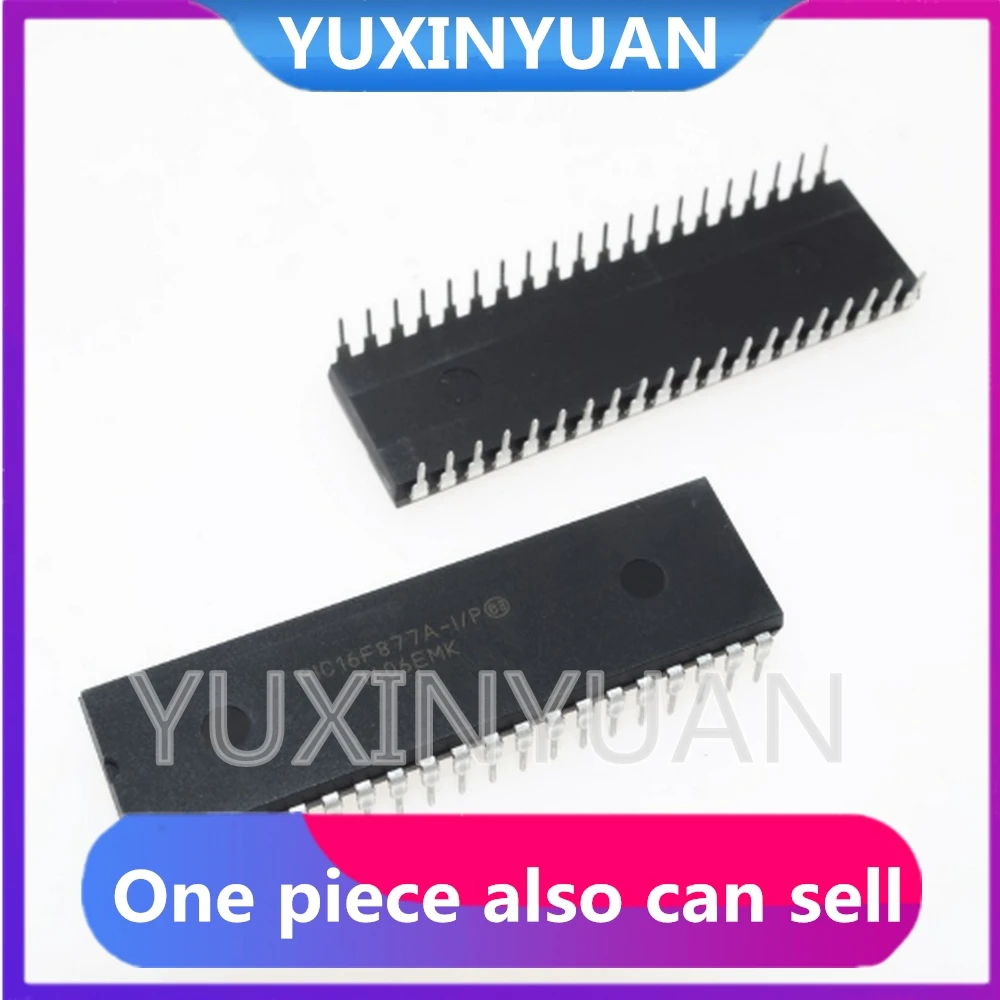 1 шт. PIC16F877A-I/P DIP40 PIC16F877 в наличии 100% хорошее | Электронные компоненты и