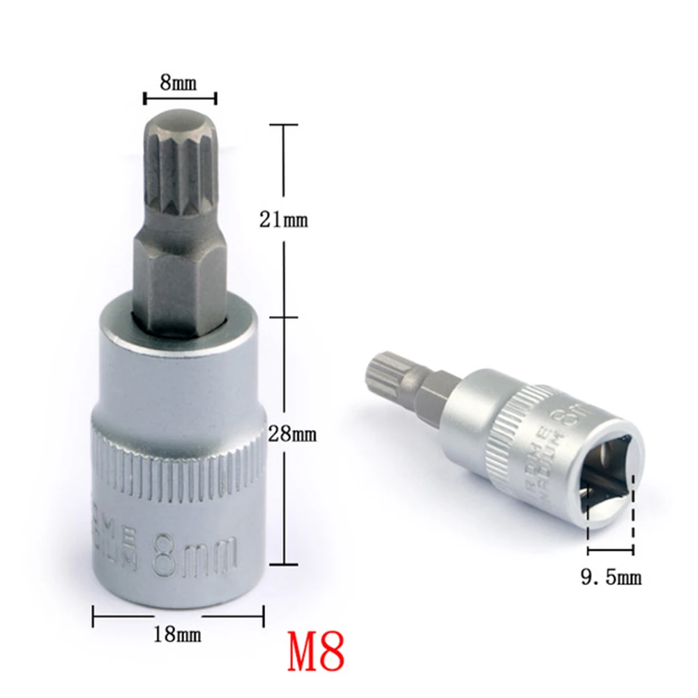 8 шт./компл. звездообразный ключ Socekt M4/M5/M6 /M8/M10/M12/M14/M16 из нержавеющей стали с