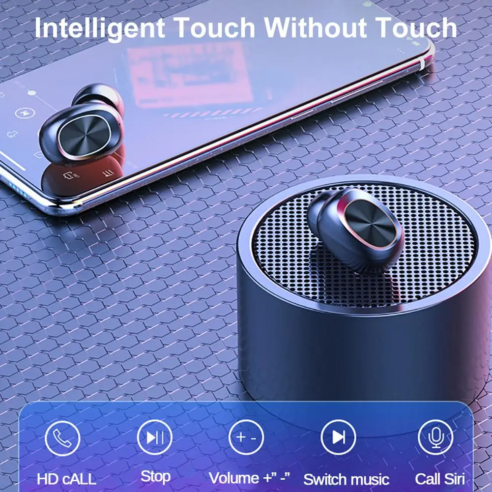 Новые беспроводные Bluetooth наушники 9D стерео Музыкальная гарнитура для домашнего