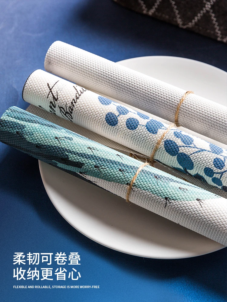 

5 шт. термостойкий Коврик, водонепроницаемая и маслостойкая подстилка, Домашний Настольный коврик, креативный коврик, коврик для чаши, коври...