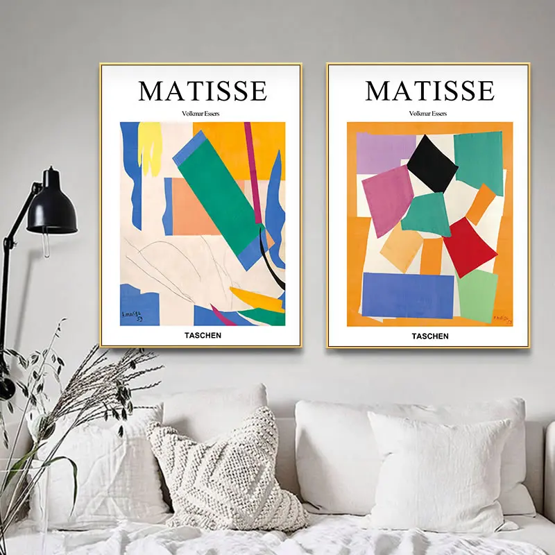 Matisse Vogue плакаты и принты абстрактные геометрические красочные настенные картины