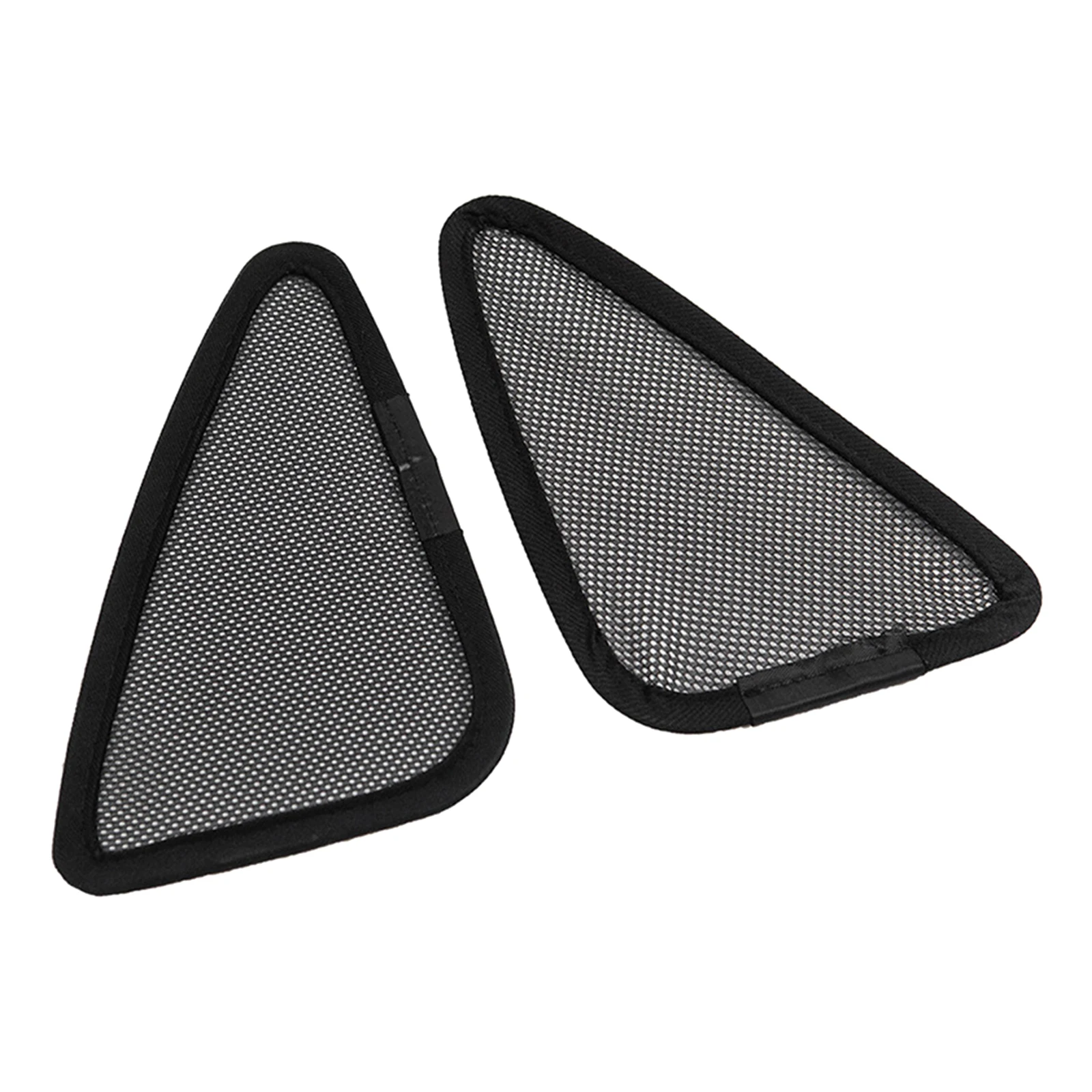 

2 Pieces Vehicle Sunshade Cover Triangular Net Protector for Tesla Model 3