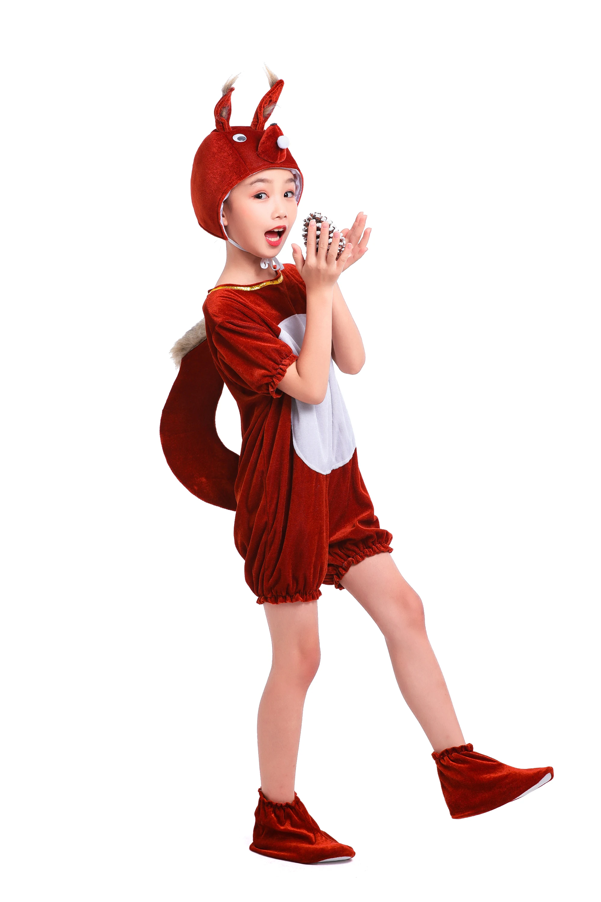 Костюм коричневый для девочек