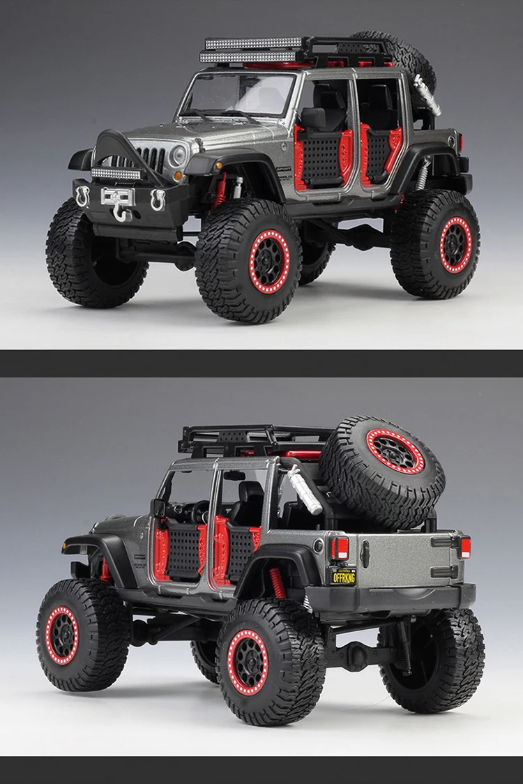 Maisto 1:24 Jeep WRANGLER неограниченное литье под давлением модель металлический внедорожник Внедорожник модель игрушки для детей подарок Коллекционная