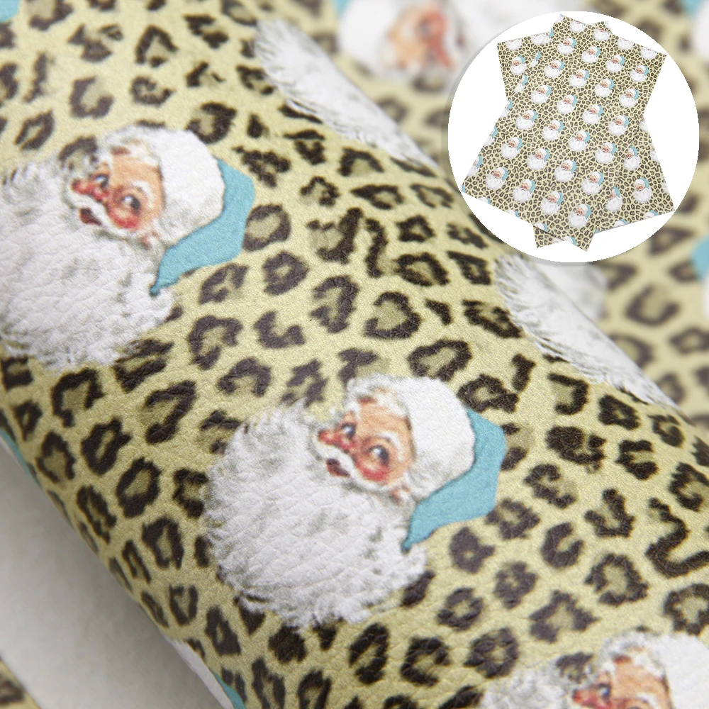 20*33 см Рождественская серия печатная брошюра зернистый личи искусственная кожа