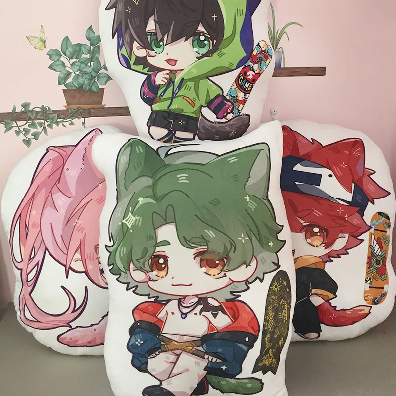 

Подушка для дивана с символом бесконечности из аниме SK8, подушка для манги, периферийные двухсторонние, особой формы, Мультяшные милые плюше...