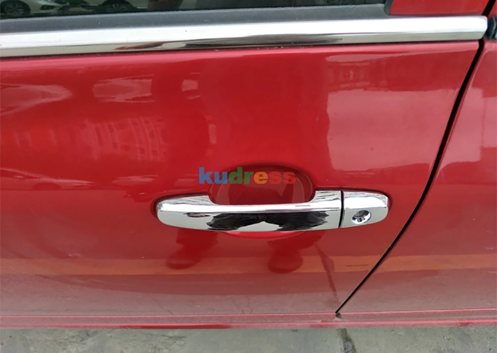 Для Защитные чехлы для сидений, сшитые специально для Toyota Corolla 2003 2004 2005 2006 2007 2008 хромированные дверные ручки защелку крышки крышка литья отделка стайлинга автомобилей
