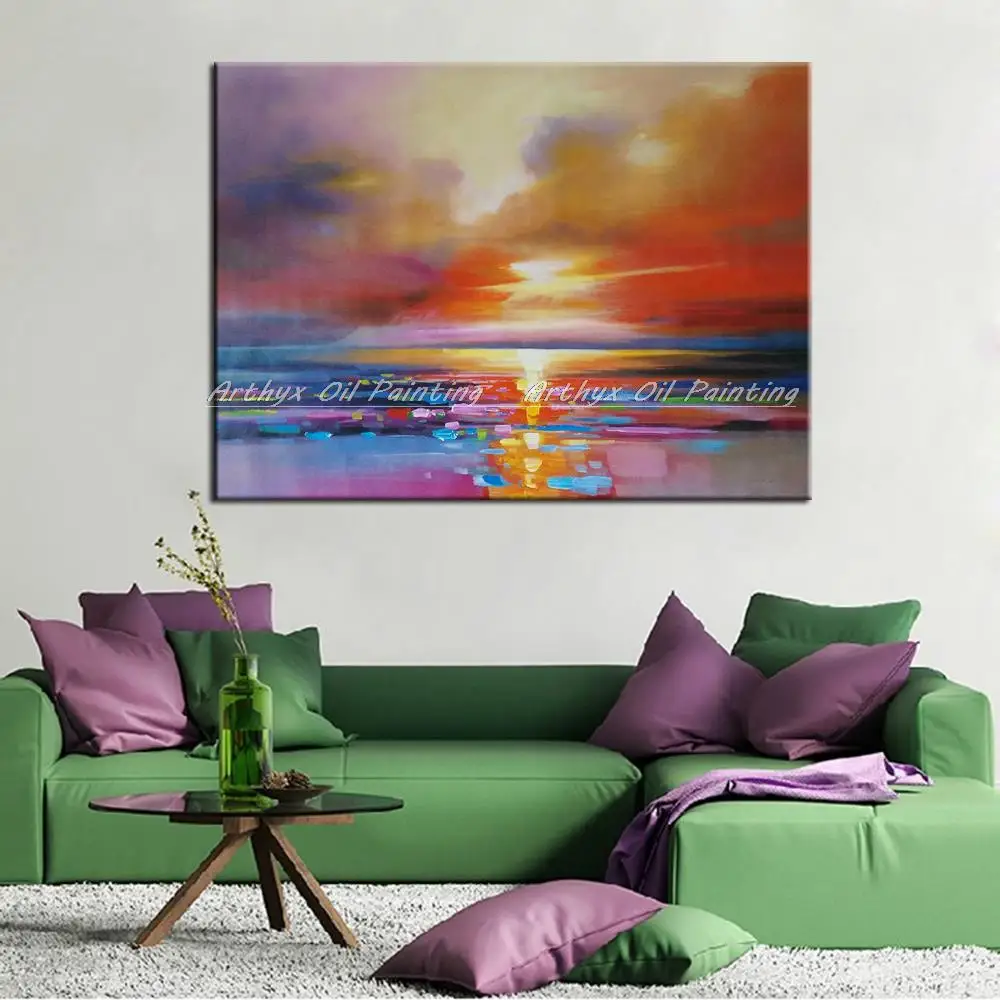 Arthyx ручная роспись домашнее украшение художественное оформление Современный