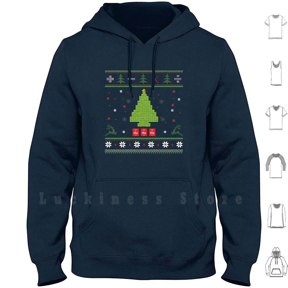 

Oh Chemistree , Oh Chemistree! Уродливые Рождественские худи с надписью Oh chemical Tree