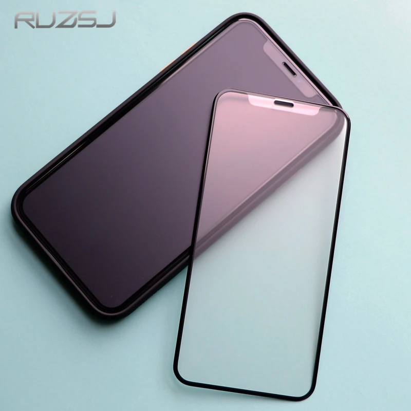 

RUZSJ AG Matte Glass For iPhone 12 Pro Max Mini Screen Protector iphone 11 Anti Glare Tempered Glass Xr 7 8Plus HD Front Film
