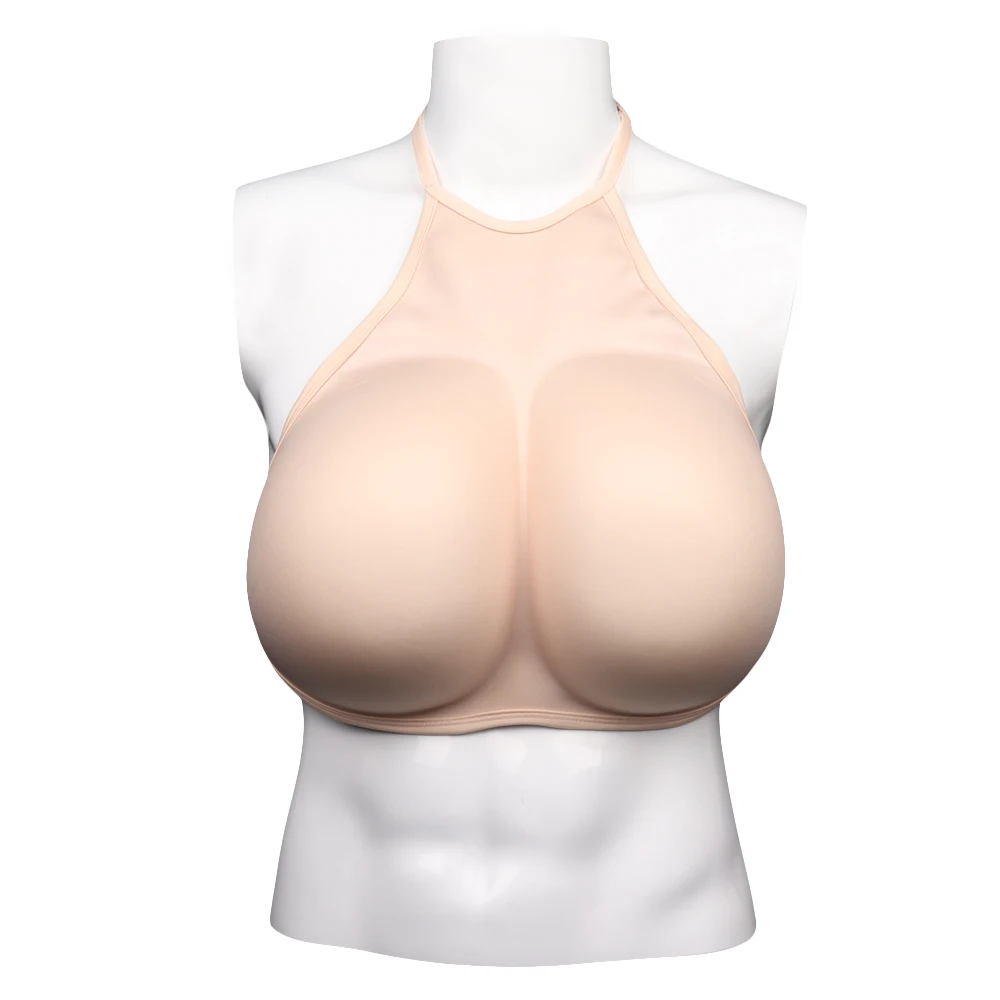 KnowU Sponge Chest Pad Cosplay Light Crodresser Disguise Conjoined Breast Fake breast Pseudonym Huge breast Froms Transgender