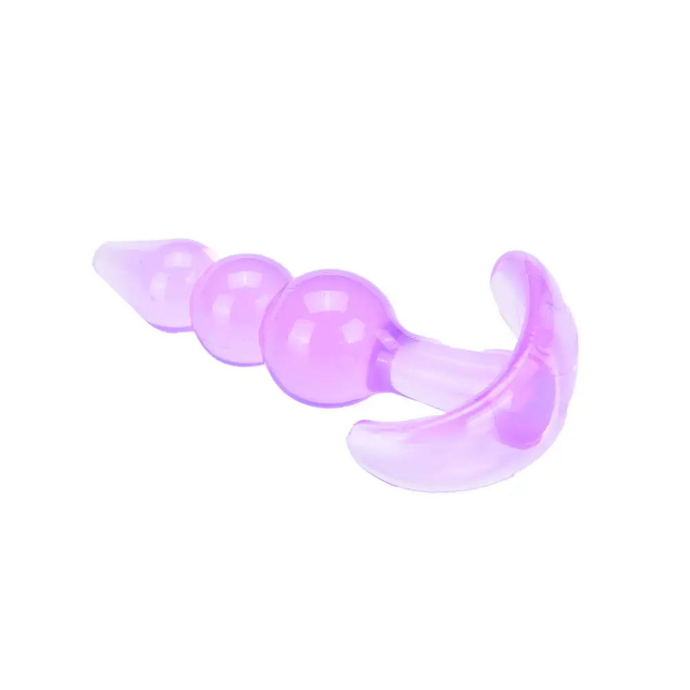 Силиконовые анальные шарики вибратор Анальная пробка для массажа простаты