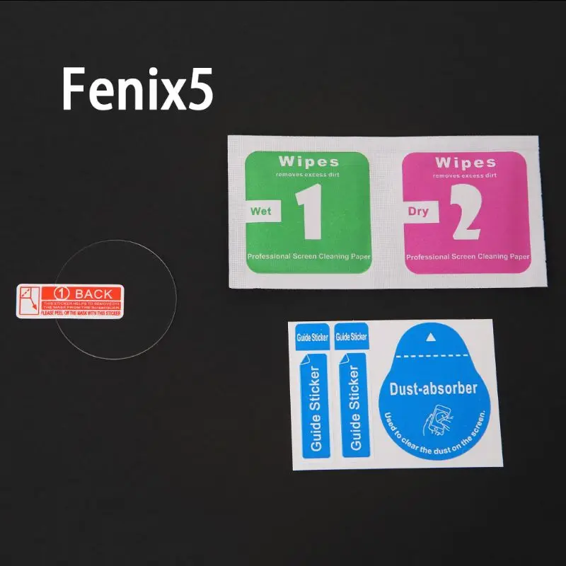 

Tempered Glass Protective Film Guard For Garmin Smart Watch Toughened Display K3NB