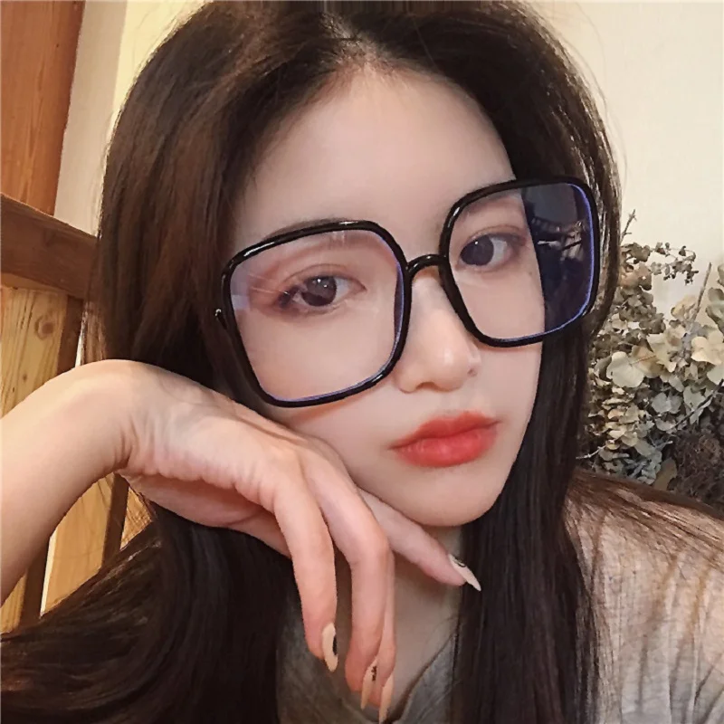 

Blue Light Blocking Oversize Computer Phone Glasses Frame Women Men Eyewear 2020 Vintage Eye Glasses Optical Spectacles Oculos