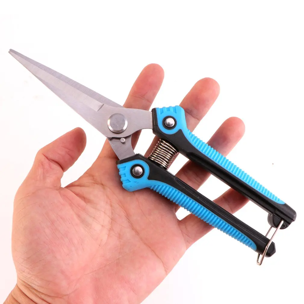 

Mini Shears Pruner Secateurs Pruning Scissors Bypass Sharpener Clippers Garden Tool Bonsai Flower Cultivating Plant Cutter