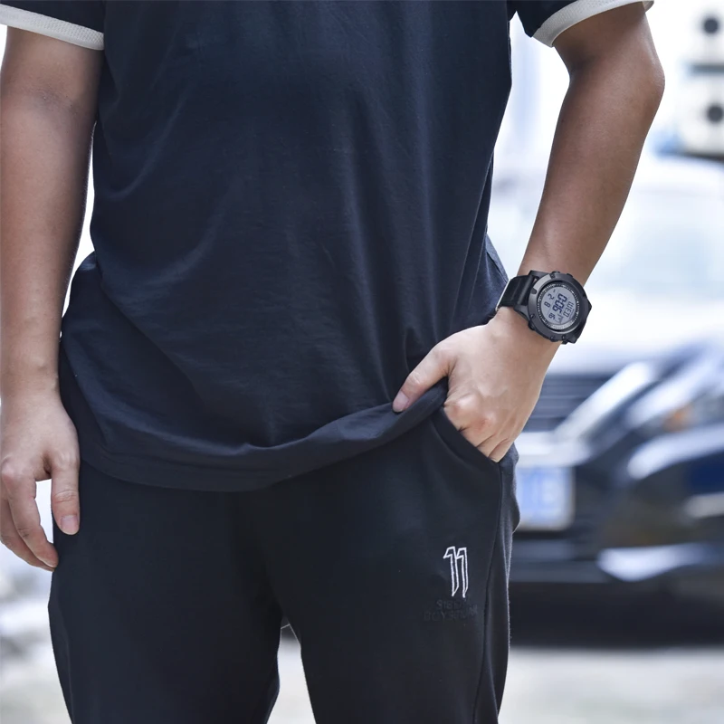 Часы наручные SANDA мужские электронные спортивные цифровые брендовые люксовые