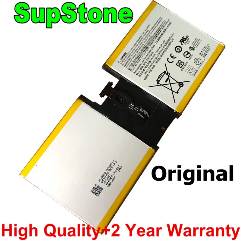 SupStone оригинальный новый G16QA043H 2ICP4/76/76 Аккумулятор для ноутбука Microsoft Surface Go 1824 4415Y