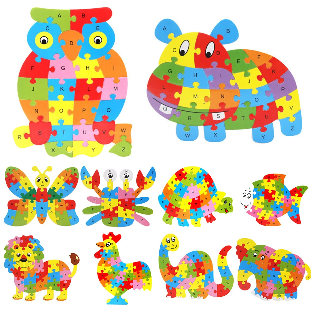 

Деревянный Алфавит для детей, 26 дюймов