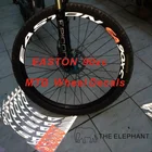 2 колесакомплект, светоотражающие наклейки на горный велосипед, 2627, 529 дюйма