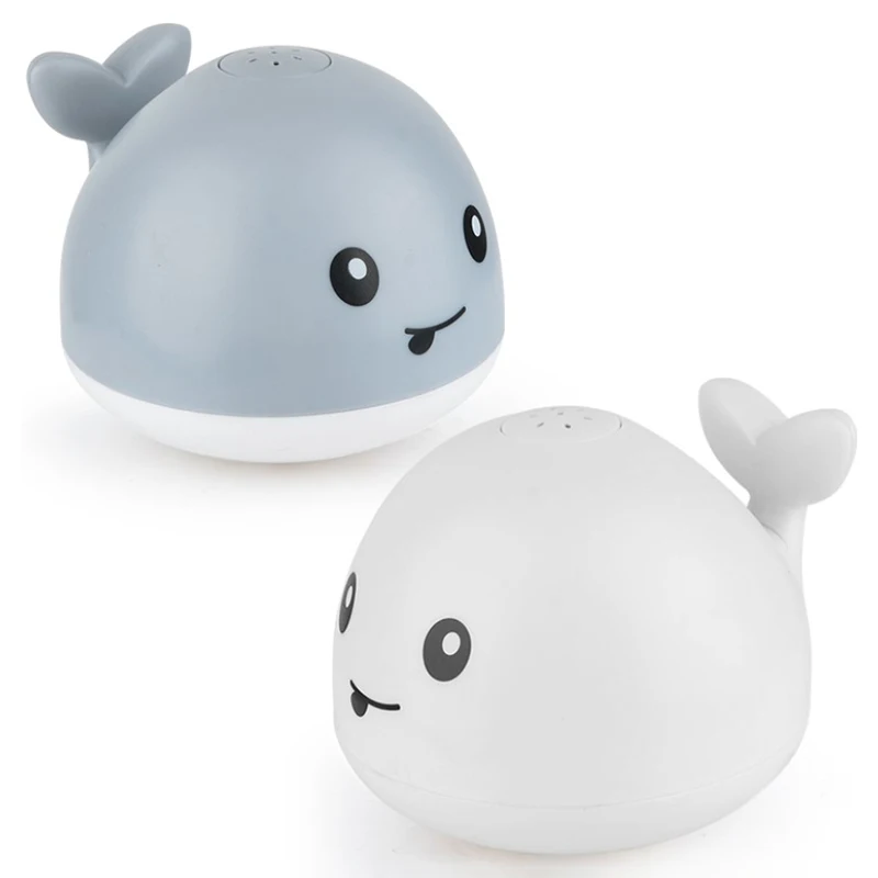 

Baby Children Whale Electric Induction Sprinkler Music Colorful Lights Baby Play Whale Bath Toys With Light Music LED Water Toys