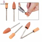 ELECOOL 1 шт. Полировочная Шлифовальная головка хвостовик 2,34 мм карбида кремния, фрезер для ногтей, сверлильный-дюймовые сверла для сверления, маникюр, машинка для маникюра, frezy сделать фризсорки маникюра