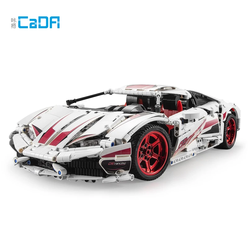 LP610 (1696pcs) CADA RC LP610 Супер гоночный автомобиль кирпичи совместимые техника MOC Модели Строительные блоки дистанционное управление гоночный автомобиль игрушки для детей - Цвет: LP610 (1696pcs)