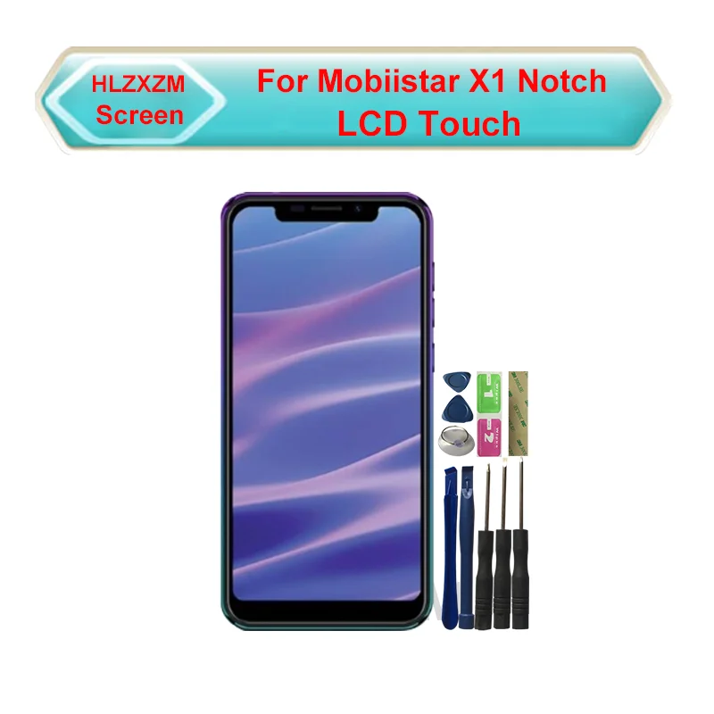 

Для Mobiistar X1 Notch LCD дисплей с кодирующий преобразователь сенсорного экрана в сборе Замена