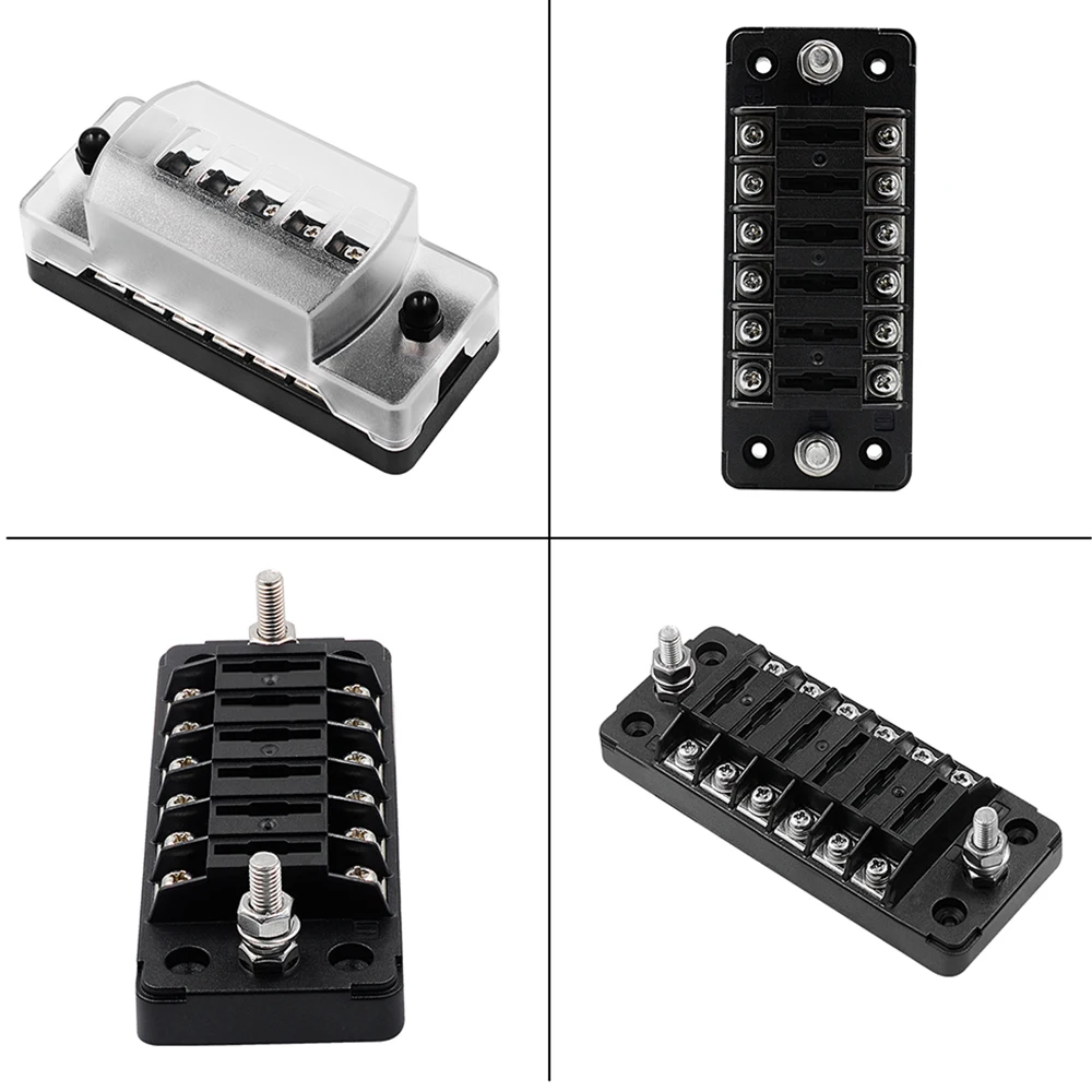 6 способ лезвие держатель предохранителя авто блок чехол с гайкой терминал для