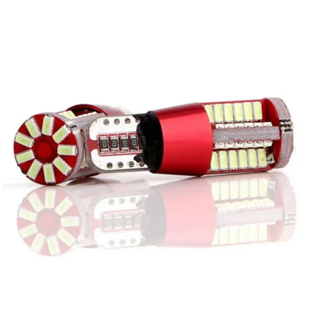 2 шт. T10 168 192 W5W 57 SMD 3014 Светодиодный Canbus без ошибок габаритный автомобильный фонарь