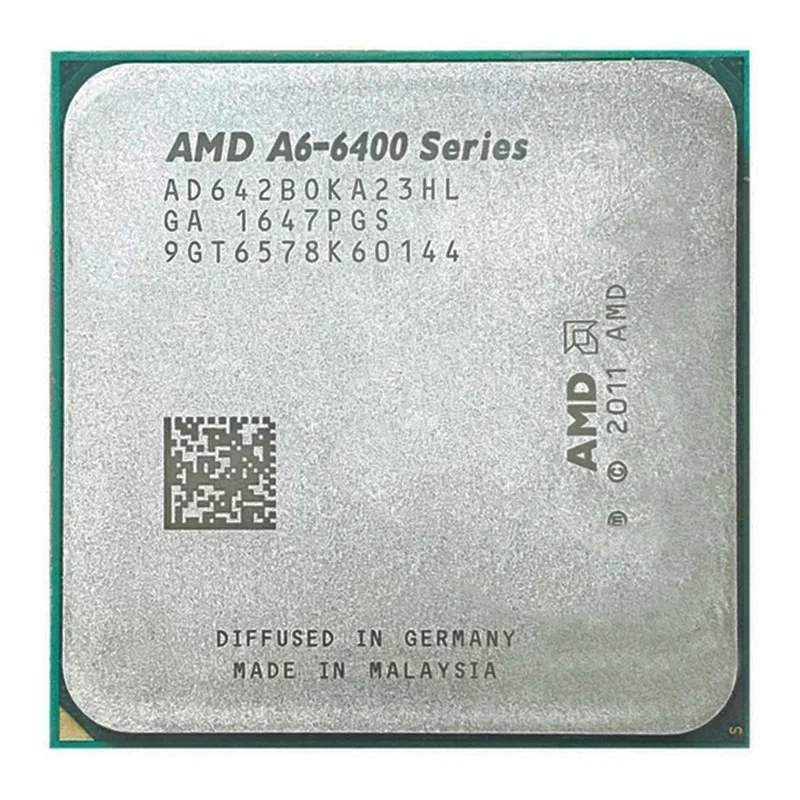 

Двухъядерный процессор AMD A6 6420B A6-6420B, 4,0 ГГц, 65 Вт, разъем FM2, процессор для настольного компьютера AD642BOKA23HL