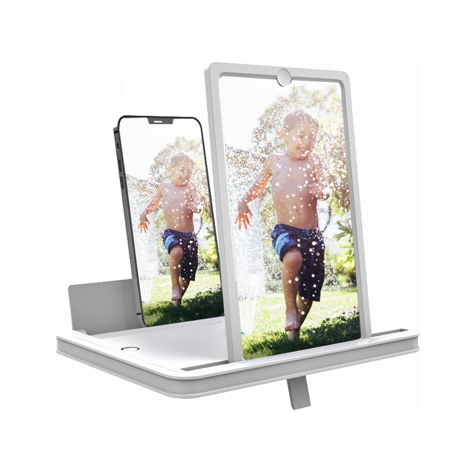 

Creativity Lazy Phone Holder Can Be Removed Folded Pull-Out Smartphone Stand 10inch Horizontal And Vertical Screen Amplifier