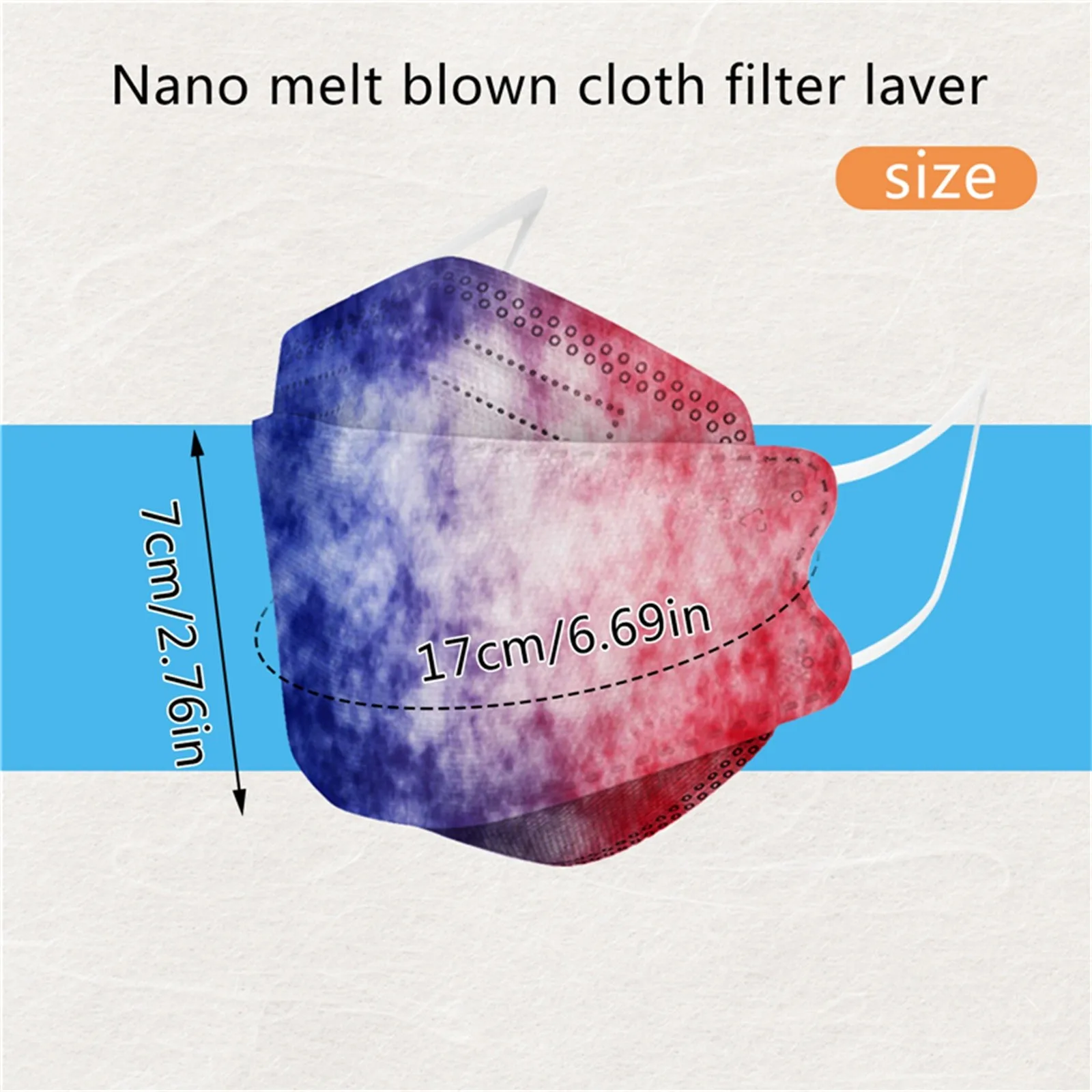 10 шт. Детские маски для лица 21 стиль |