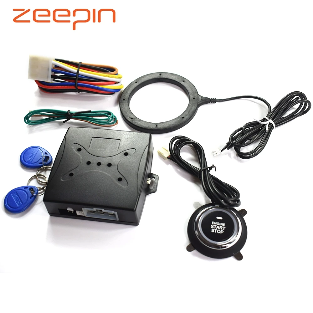 Автомобильный rfid-ключ кнопка пуска остановки Авто Двигатель Пусковой стартер
