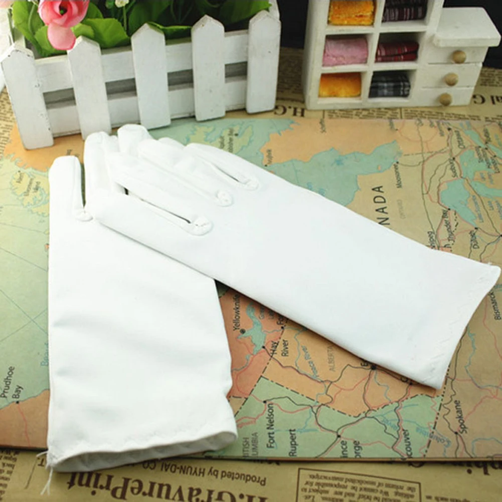 

Women Summer Gloves Elastic Sunscreen Women Gloves Spandex Super-elastic Solid Sunscreen Siding Card Driving Glove