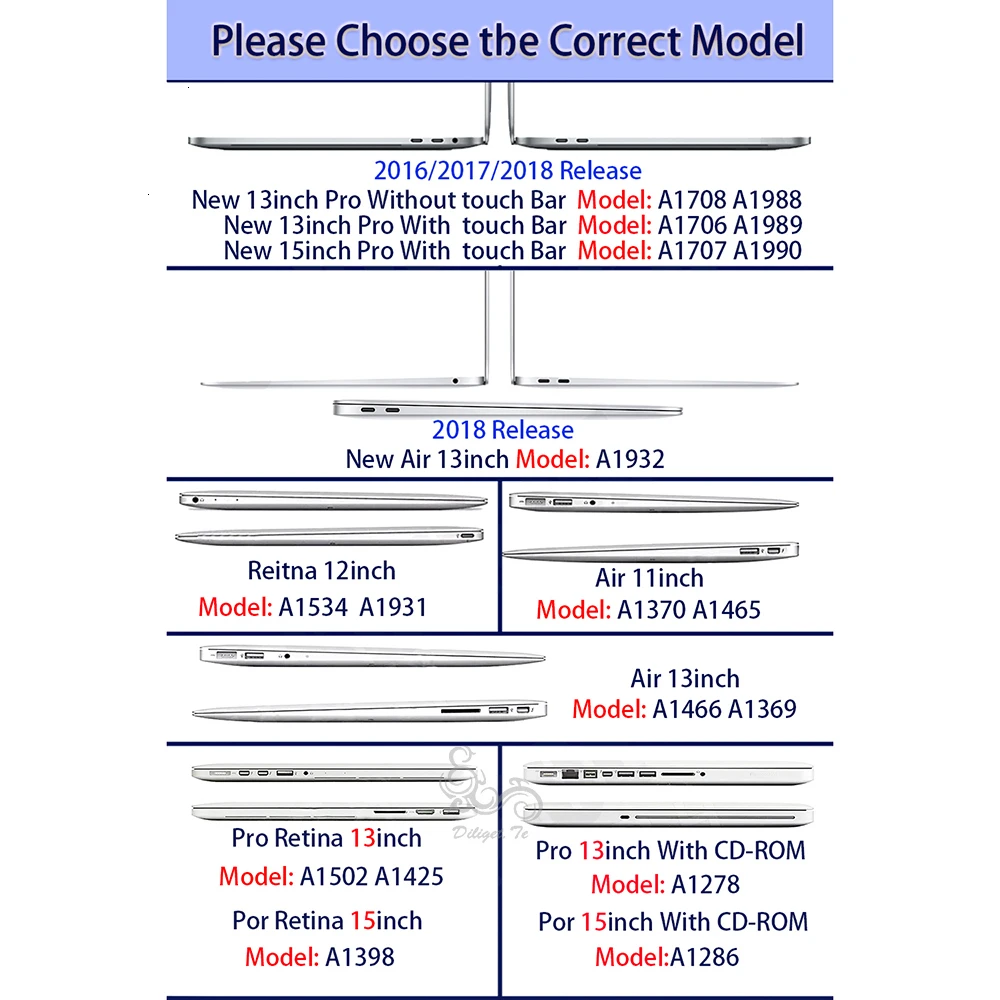 Новый чехол для ноутбука MacBook Air 11 13 Apple retina Pro 12 15 3 4 дюйма A2159| |