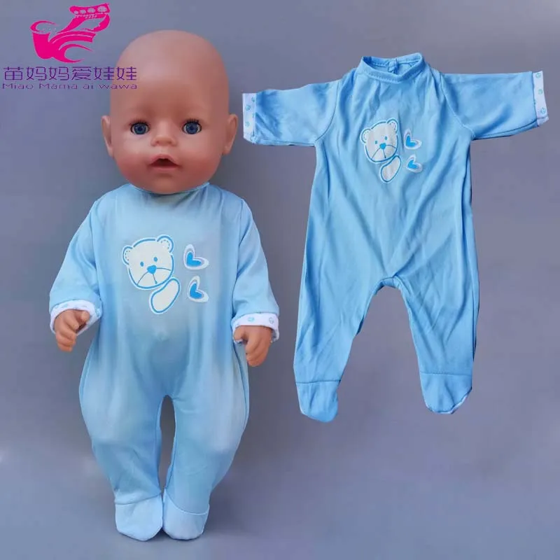 

43cm Baby Doll rompers for 40cm doll clothes children girl toys wearing