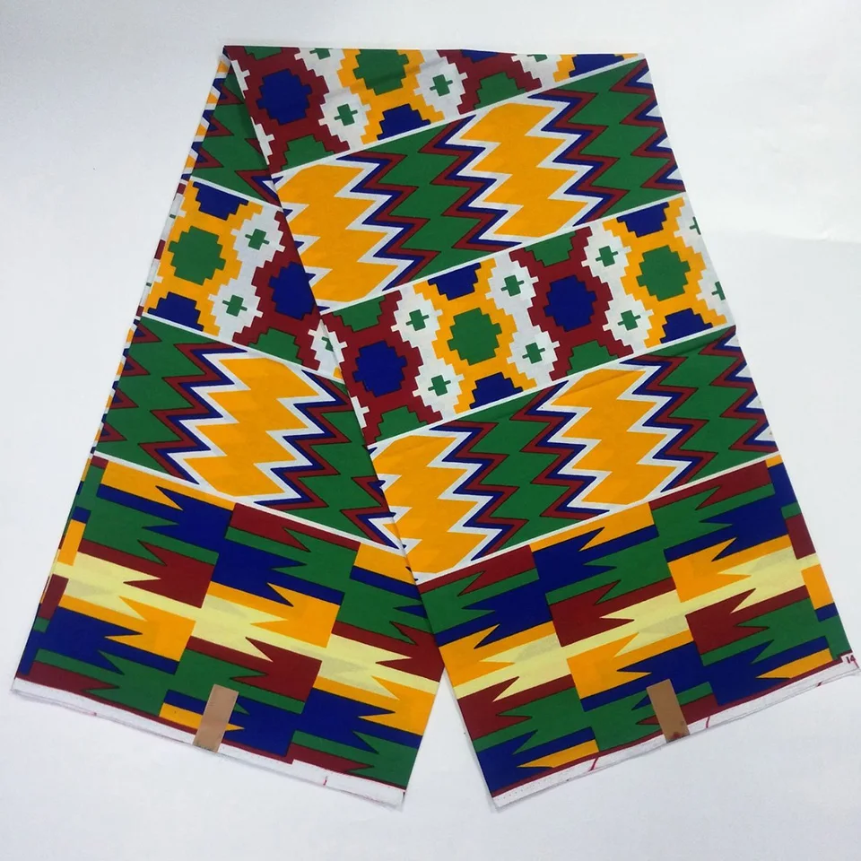 Африканский Традиционный и современный принт Кенте ткань для Kente платье/головной