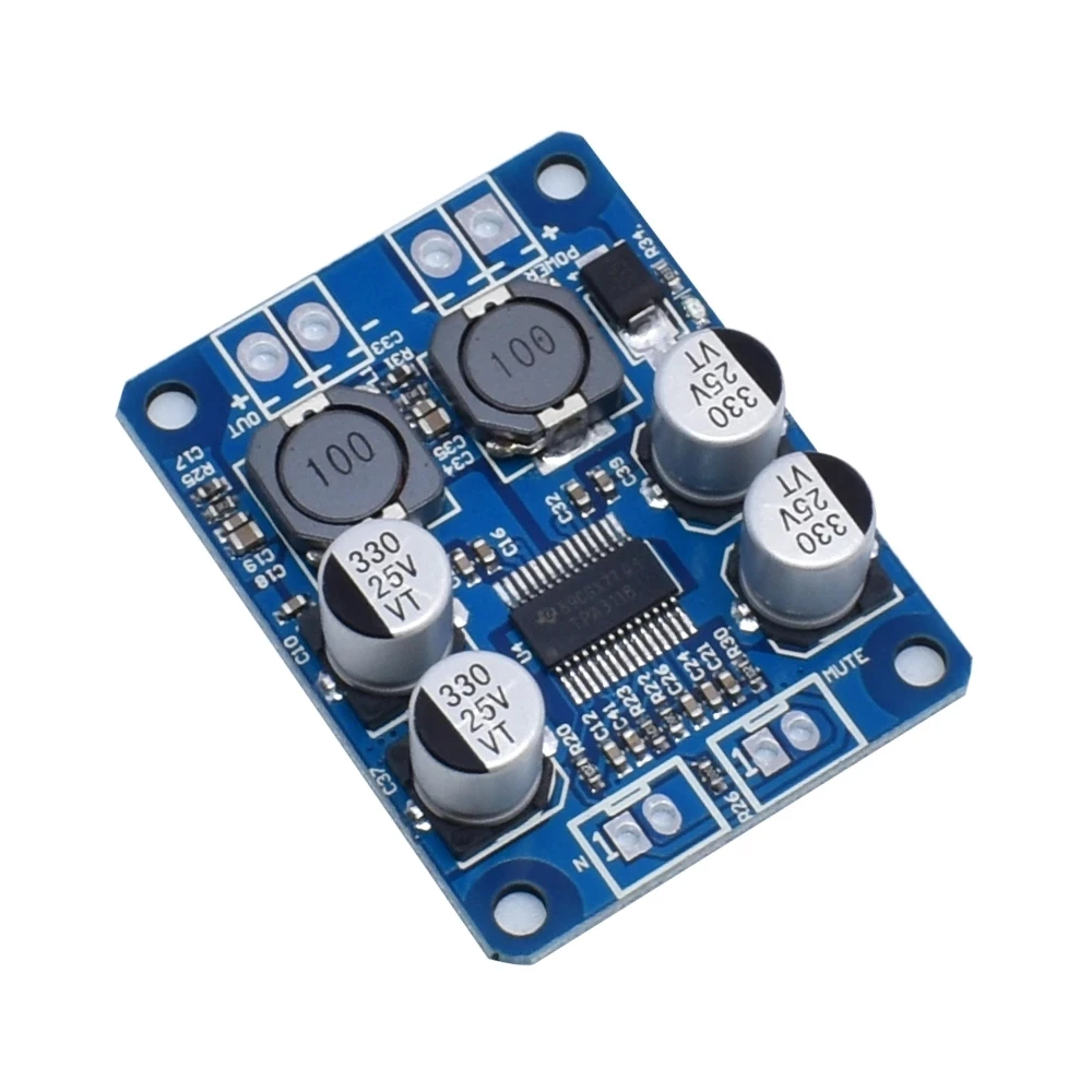 Плата цифрового усилителя TPA3118 PBTL 1X60W 12V 24V 1 шт. | Электронные компоненты и