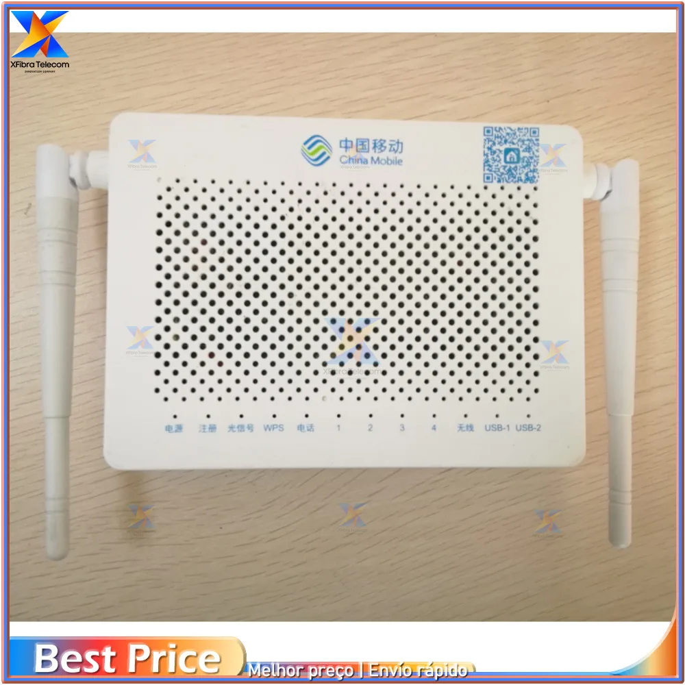 Высококачественный F673AV9 б/у двухдиапазонный FTTH 4ge + 1tel 2USB Ac Стандартный Wi-Fi Onu Gpon